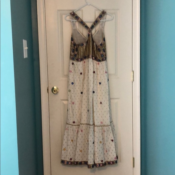 Long Bohemian Gown from Anthropologie - Picture 2 of 5